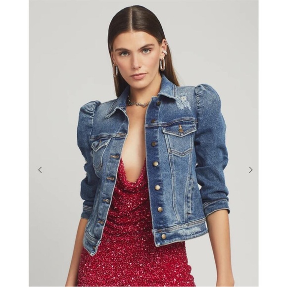 Retrofete Ada Blue Denim Jacket - Picture 8 of 10